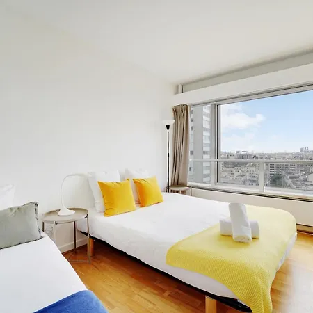 Apartment Seine & Eiffel 100m2 Avec Vue Panoramique Parking